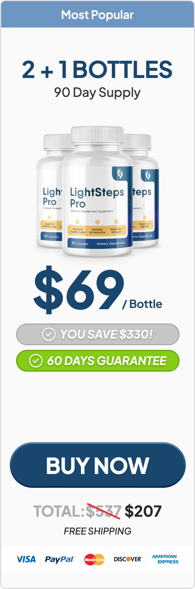 Lightsteps Pro 90 day supply